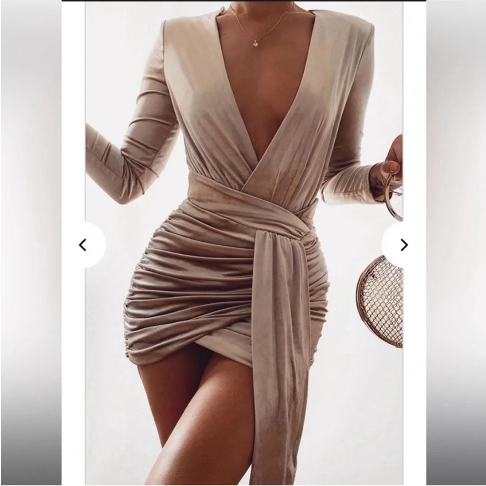 Babyboo fashion Amalia Mini Dress - Ivory - XS - Picture 3 of 9